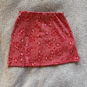 Super cute print Urban Outfitters skirt. Lightly used.